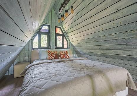  A-Frame № 15 с камином, кондиционером и террасой рис.20