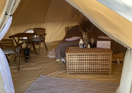  Двухместный Белл Тент с раздельными кроватями рис.3