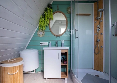  A-frame White с купелью рис.6
