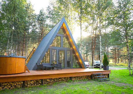  A-Frame №1 с купелью рис.1
