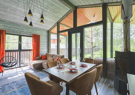  BarnHouse № 16 с камином, кондиционером и террасой рис.25