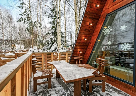  A-frame White с купелью рис.2