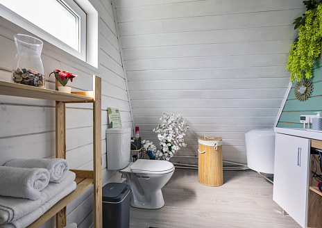  A-frame White с купелью рис.7