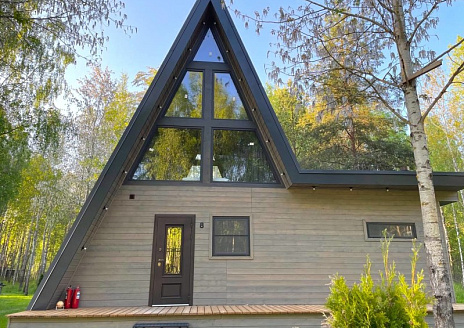 Фото - A-Frame №8 с купелью и баней рис.1  A-Frame №8 с купелью и баней рис.1