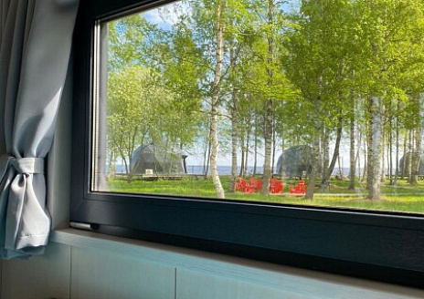  Лодж Panorama River с купелью, террасой и видом на реку рис.9