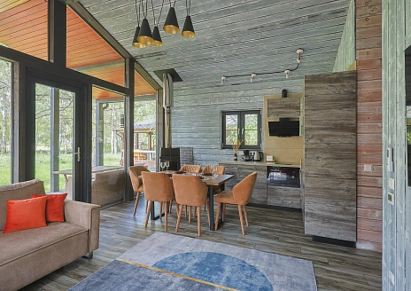  BarnHouse № 16 с камином, кондиционером и террасой рис.26