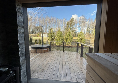  Семейный - Дача с тремя спальнями, дровяной баней и бочкой фурако рис.11