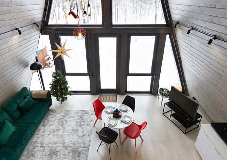 Фото - A-Frame №7 с купелью и баней рис.5  A-Frame №7 с купелью и баней рис.5