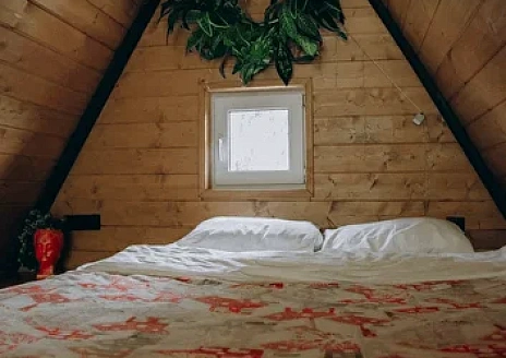  A-frame Black с баней рис.7