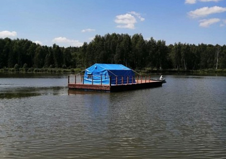  Глэмпинг на плоту рис.1