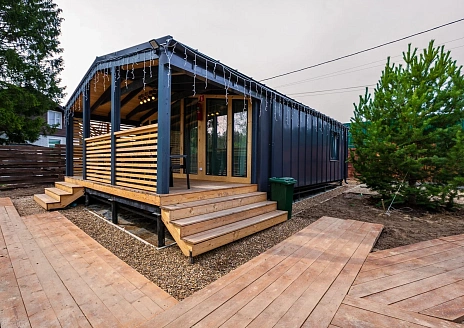  Barnhouse 3 с купелью рис.1