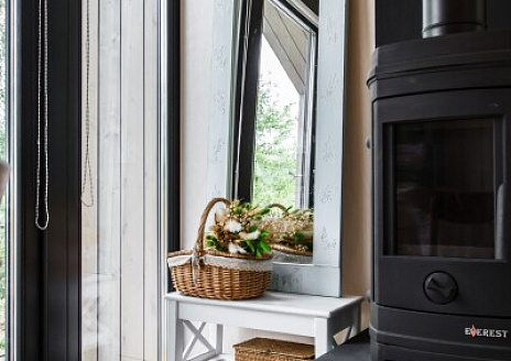  Ёлки - дача с дровяным камином и бочкой фурако рис.8