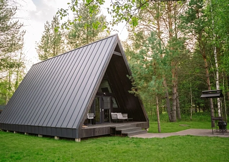  A-Frame №21 с камином, кондиционером и террасой рис.15