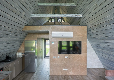  A-Frame № 15 с камином, кондиционером и террасой рис.5