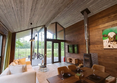  BarnHouse №22 с кондиционером и камином рис.20