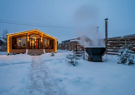  Barnhouse VIP 1 с купелью рис.2