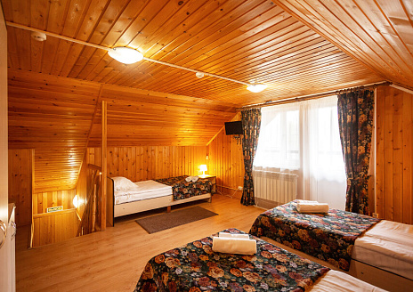  Двухуровневый трехместный номер рис.1