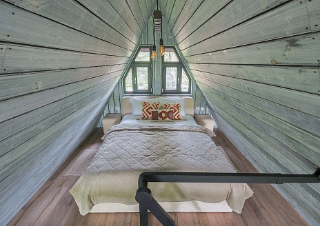  A-Frame № 15 с камином, кондиционером и террасой рис.6