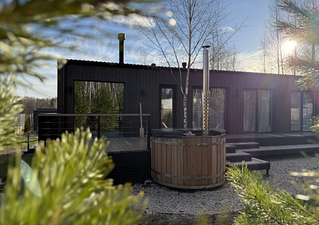  Семейный - Дача с тремя спальнями, дровяной баней и бочкой фурако рис.2