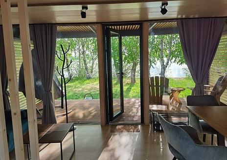  Лодж Panorama River с купелью, террасой и видом на реку рис.8