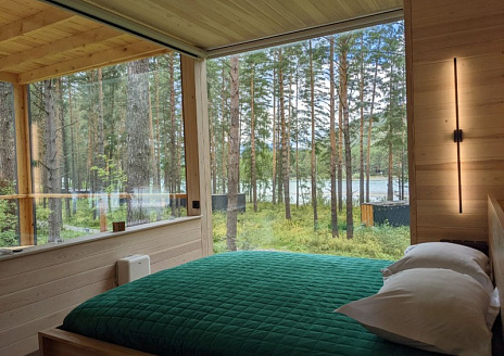  Малый зеркальный куб в лесу рис.2