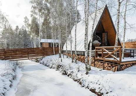  Aframe Luxe Black с купелью рис.17