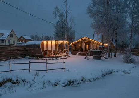  Barnhouse 4 с баней рис.1