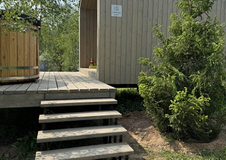  Ёлки - дача с дровяным камином и бочкой фурако рис.12