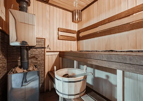  A-frame Black с баней рис.7