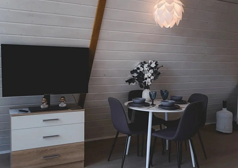  A-frame White с купелью рис.5