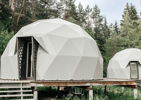  Купольный дом Premium с видом на лес рис.3