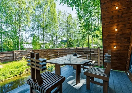  A-frame White с купелью рис.16