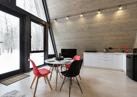 Фото - A-Frame №7 с купелью и баней рис.6  A-Frame №7 с купелью и баней рис.6