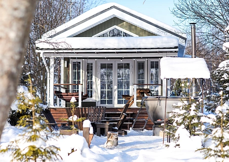  Этнодом в современном русском стиле рис.21