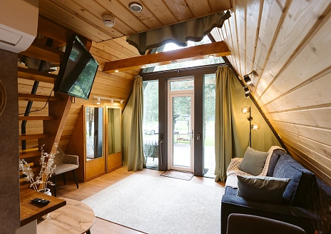  A-Frame №14 с купелью и кондиционером рис.13