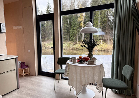  Вереск - Дача с купелью и баней на берегу озера рис.1