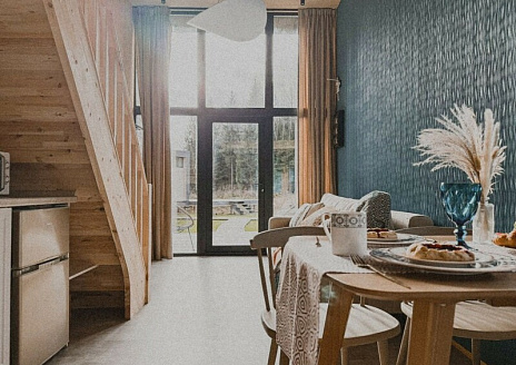  Коралл - Дача-лофт с купелью и баней на берегу озера рис.1