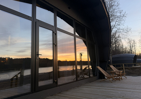  Magic Lodge. Видовой лодж на второй линии рис.1