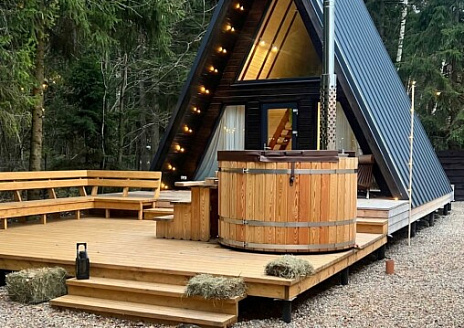  Синий А-фрейм рис.1