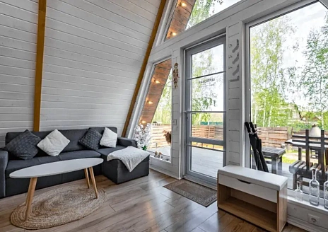  A-frame White с купелью рис.3
