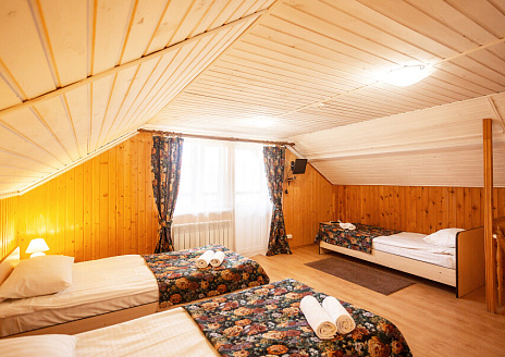  Двухуровневый трехместный номер рис.1