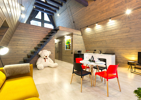 Фото - A-Frame №8 с купелью и баней рис.3  A-Frame №8 с купелью и баней рис.3