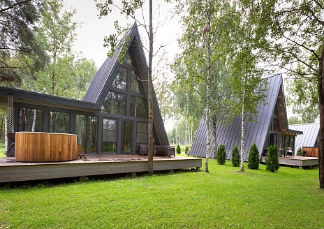  A-Frame №8 с купелью и баней рис.8