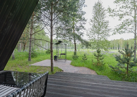  A-Frame № 15 с камином, кондиционером и террасой рис.32