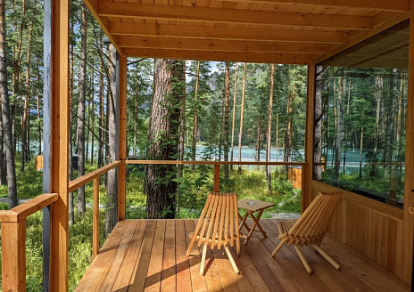  Малый зеркальный куб в лесу рис.6