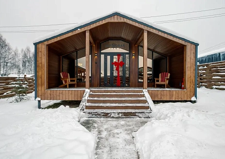  Barnhouse VIP 1 с купелью рис.1