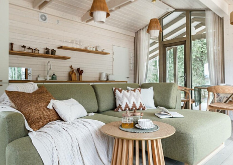  Большой дом Кедр с баней, купелью и камином рис.1