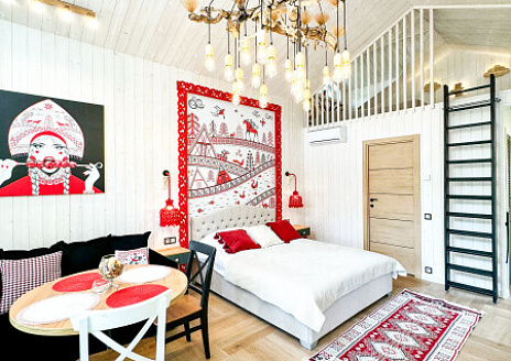  Этнодом в современном русском стиле рис.10