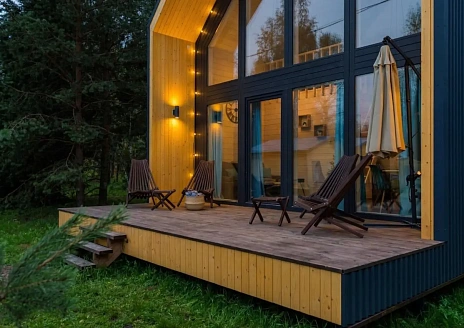  BarnHouse №10 с кондиционером и закрытой территорией рис.28