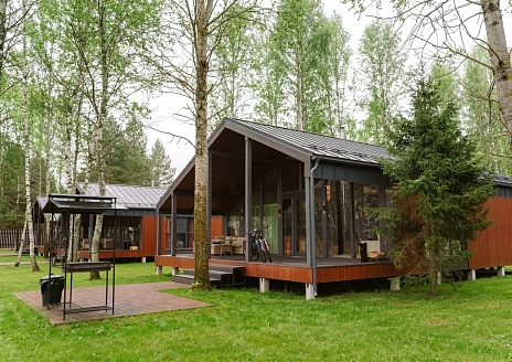  BarnHouse №22 с кондиционером и камином рис.36